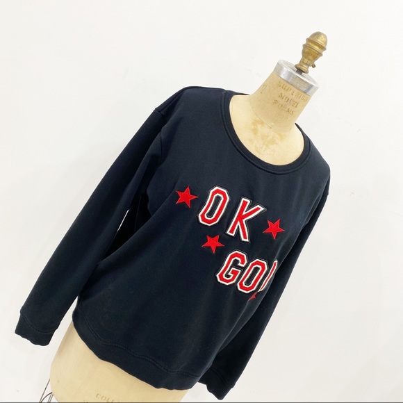 Scotch & Soda dark navy star sweatshirt. Size L. - Picture 3 of 6